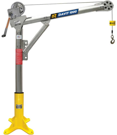 OZ Steel Davit Crane (OZ1000DAV)