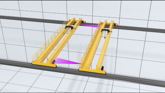 LAC Crane Anti-Collision System, Lidar Sensor, 30 Meter Range (LAC-30 ...