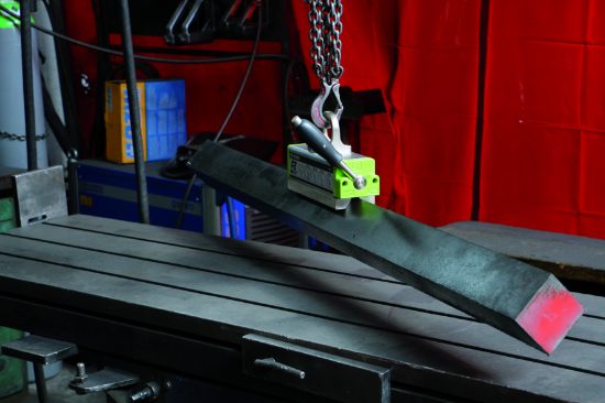 Mag-Mate FXV0440 Angle Steel Permanent Lifting Magnet, 440 lb Capacity ...
